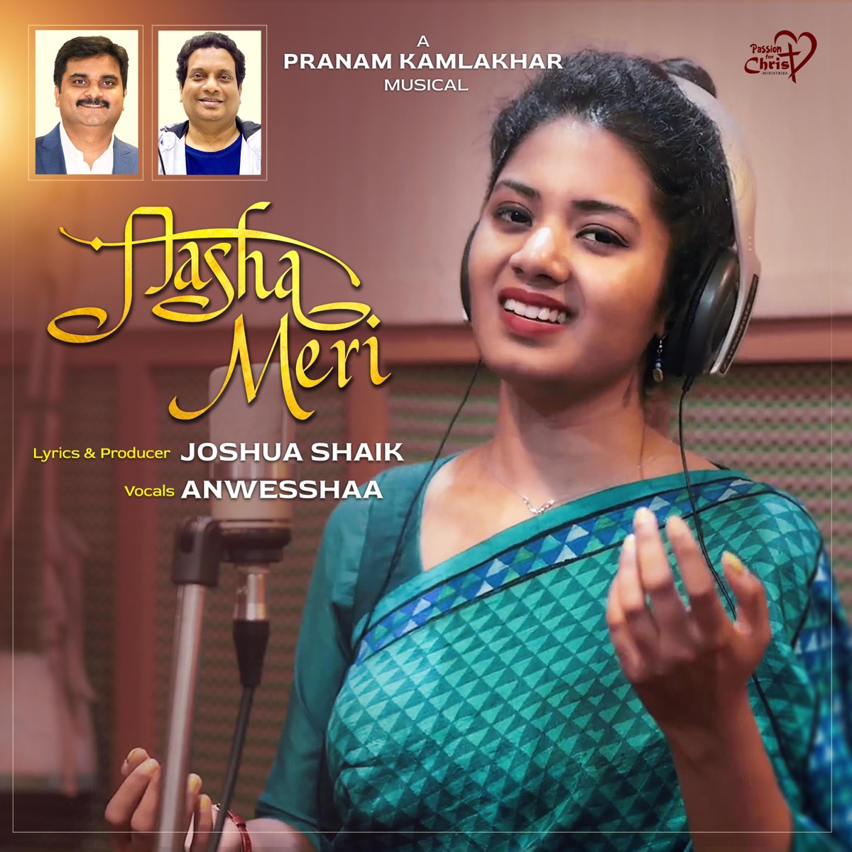Aasha Meri (Anwesshaa) (feat. Pranam Kamlakhar) - Single by Joshua Shaik album cover
