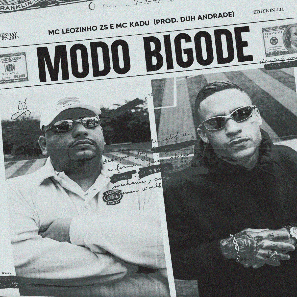 Modo Bigode (feat. Mc Kadu) - Single by MC Leozinho ZS & Dj Duh Andrade album cover