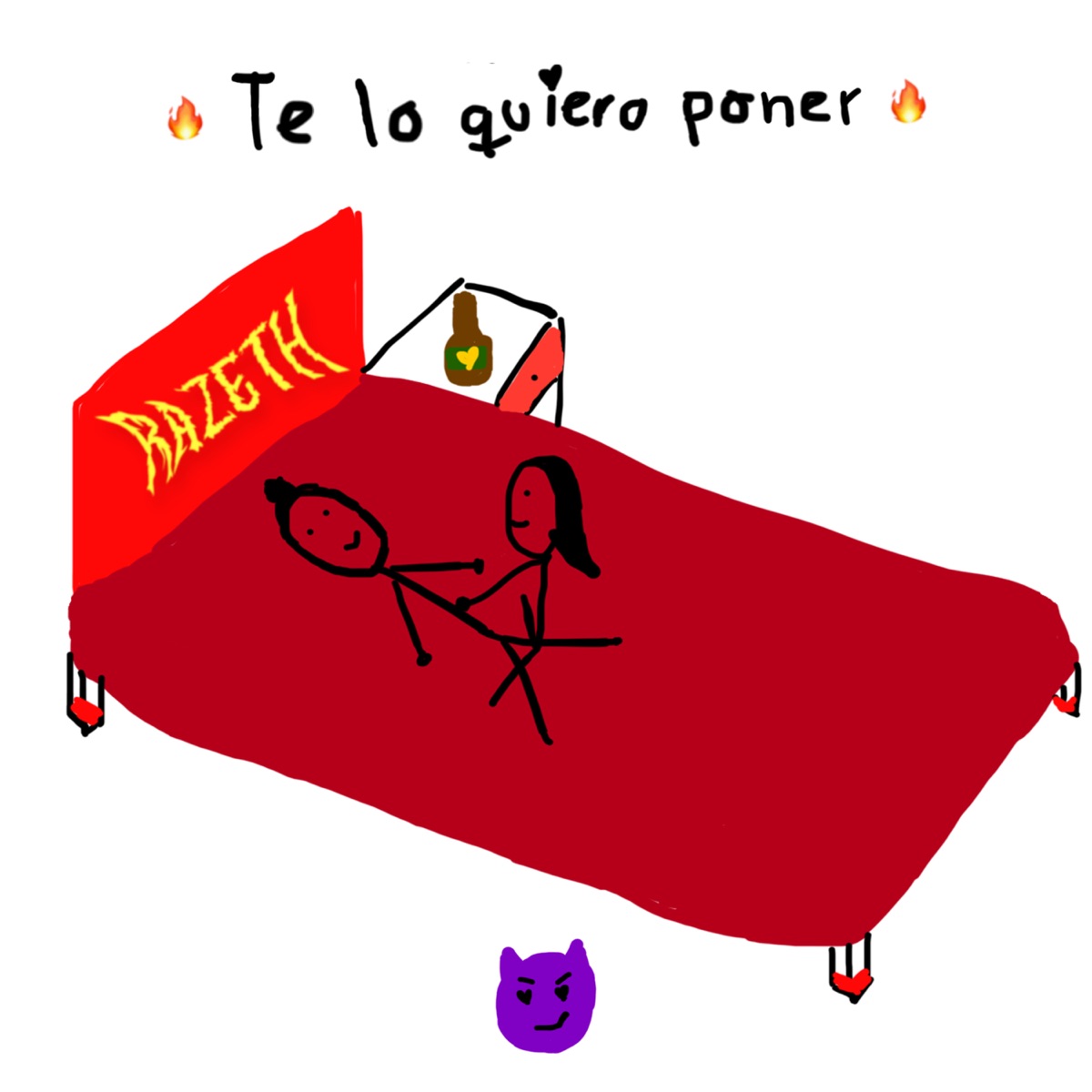 Te Lo Quiero Poner - Single by Razeth album cover