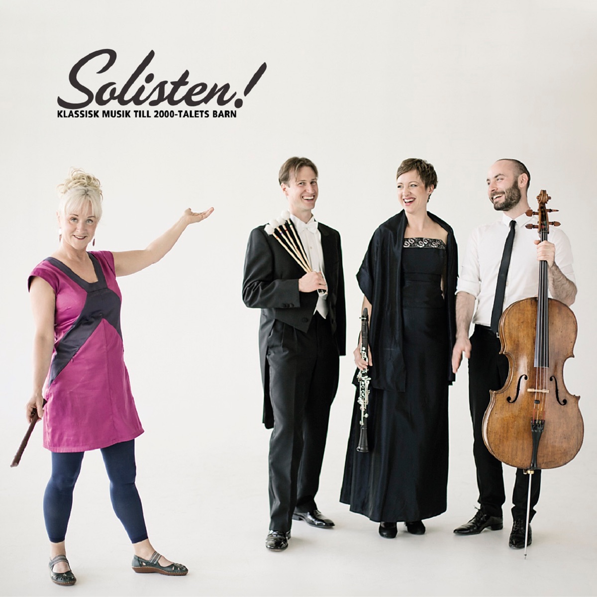 Solisten! - Klassisk musik till 2000-talets barn by Karin Dornbusch, Johan Bridger & Jakob Koranyi album cover