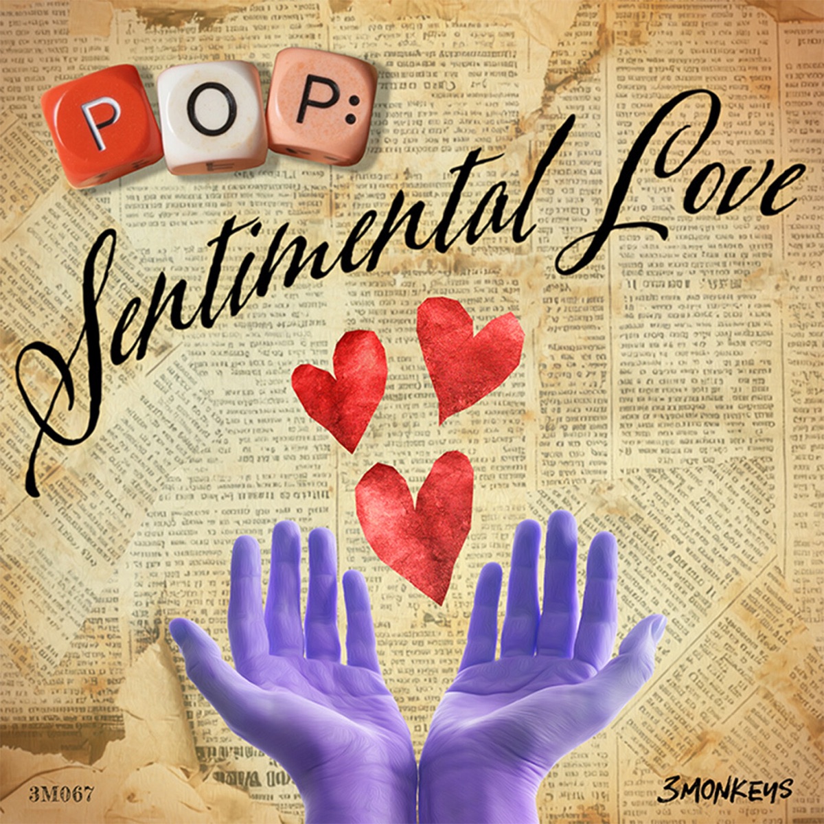 Pop: Sentimental Love by Henrik Lars Wikstrom album cover