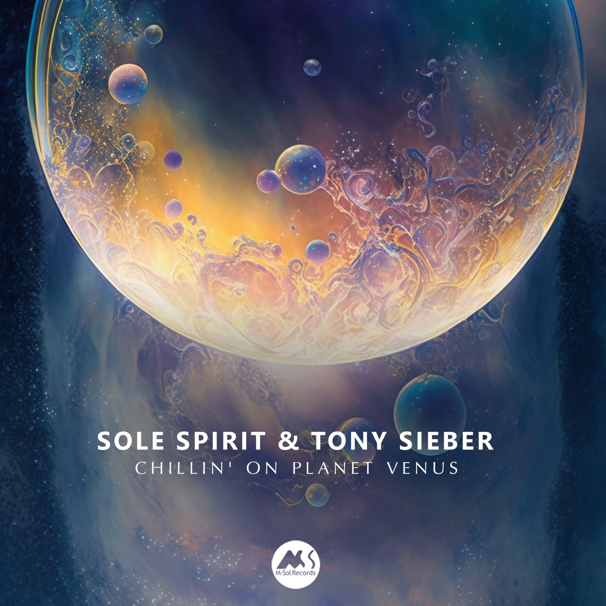 Chillin' on Planet Venus - Single by Sole Spirit & Tony Sieber album cover