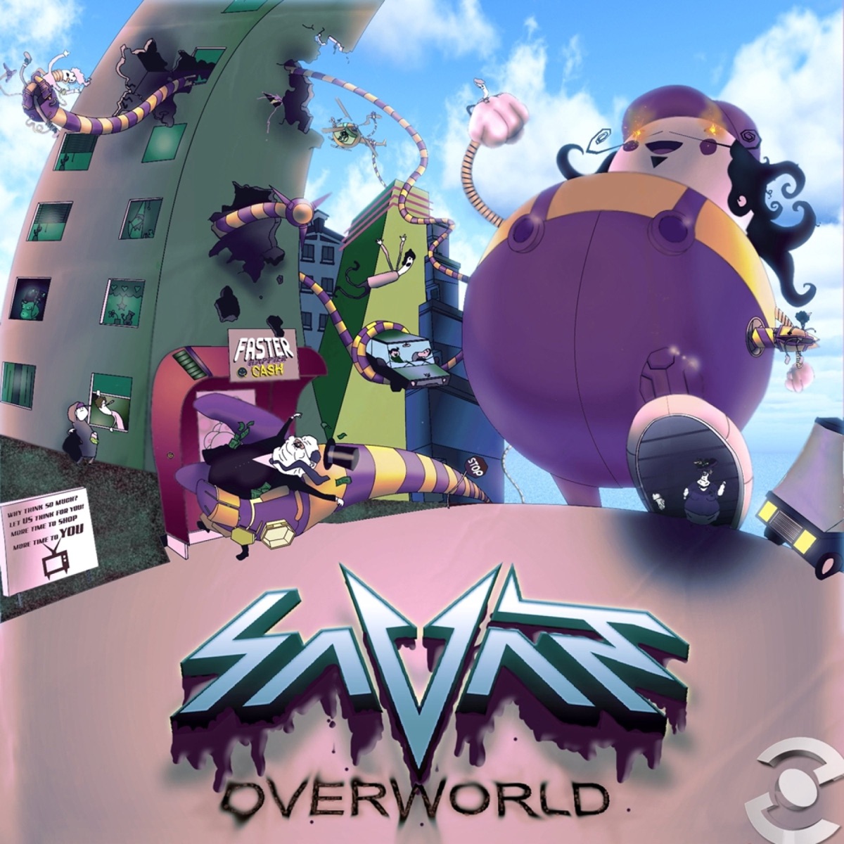 Overworld by Savant album cover