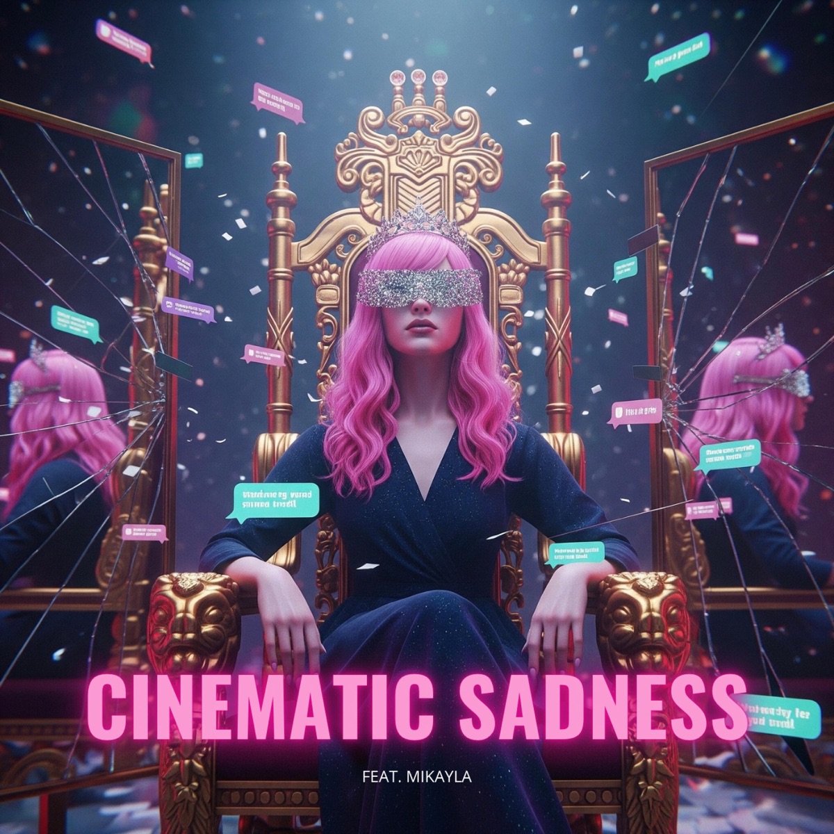 Cinematic Sadness (feat. Mikayla) - Single by Timdek album cover