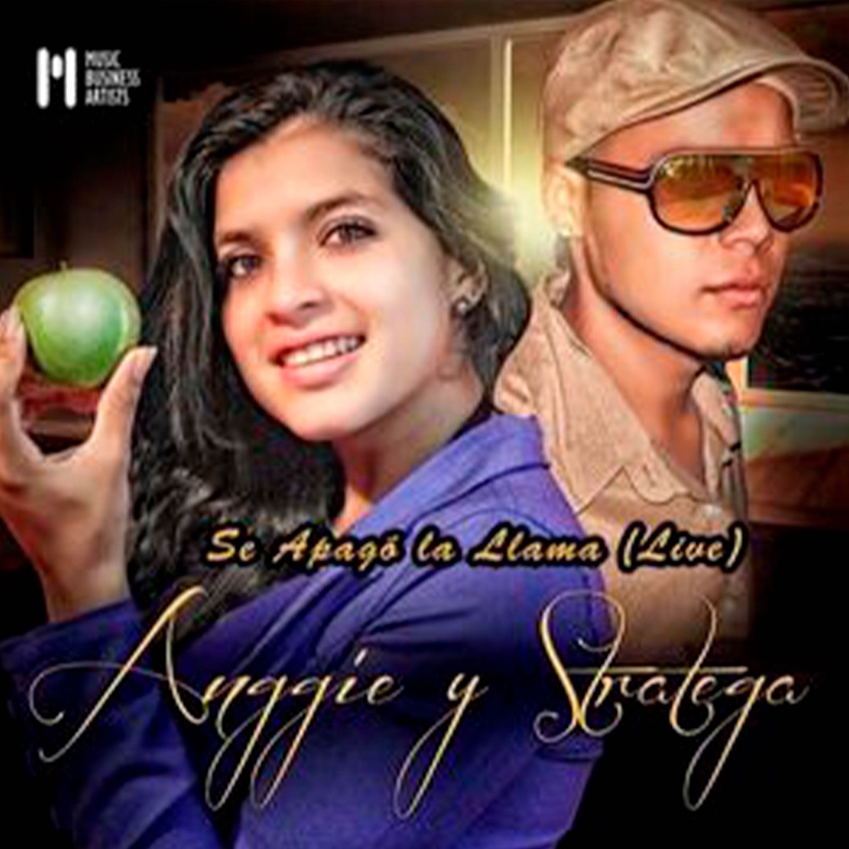 Se Apagó La Llama (Live) - Single by Anggie & Stratega album cover