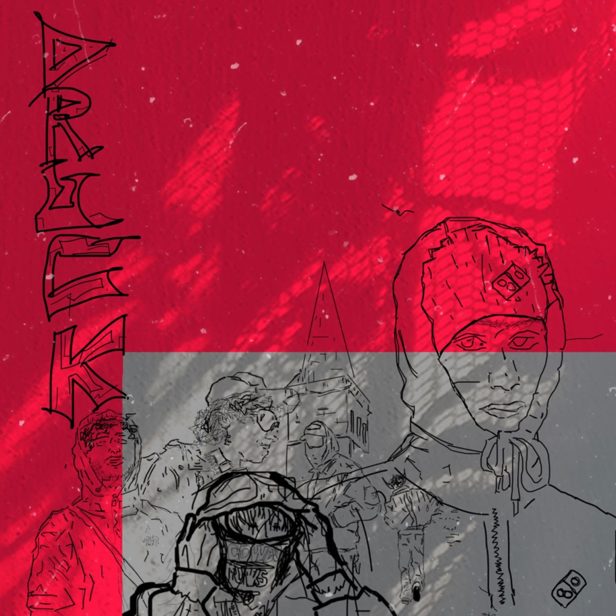 Druck (feat. Gavin Sense) - Single by BIG168XA$HEMANEE album cover