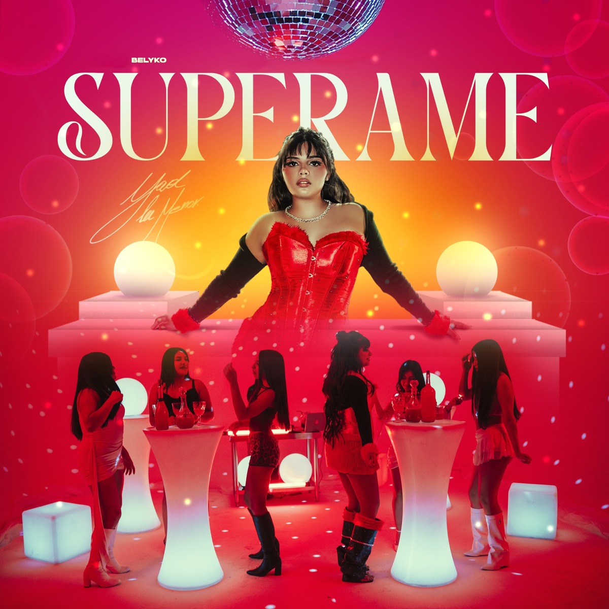 Superame - Single by Yael la Menor & Belyko album cover