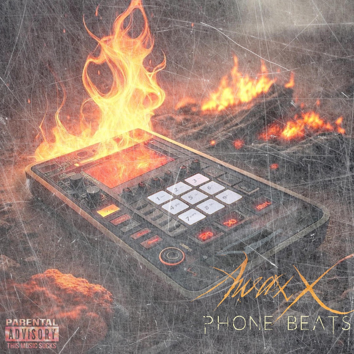 PHONE BEATS by Awaxx album cover