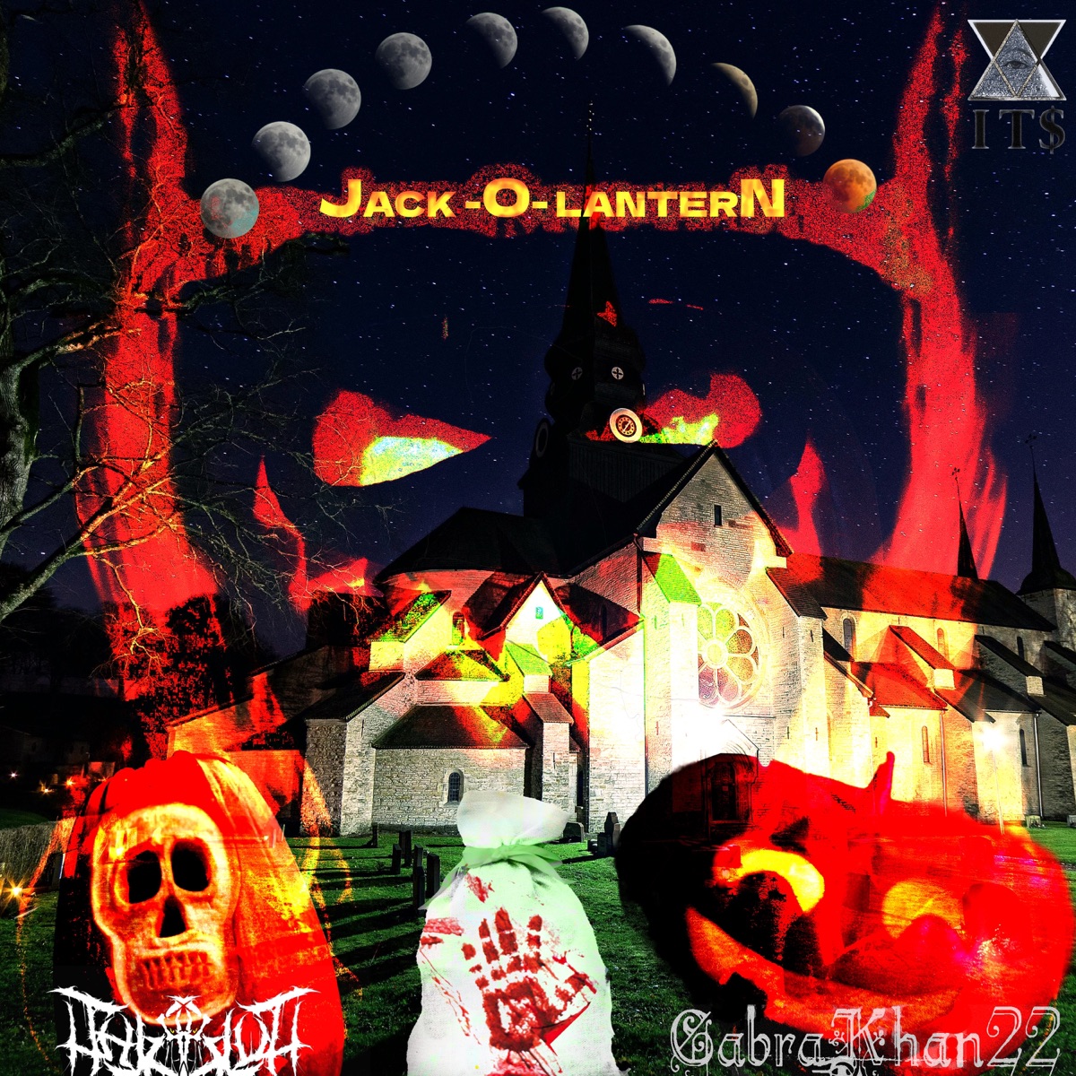 Jack -O- LanterN - EP by CabraKhan22 & Hvl66lut44 album cover