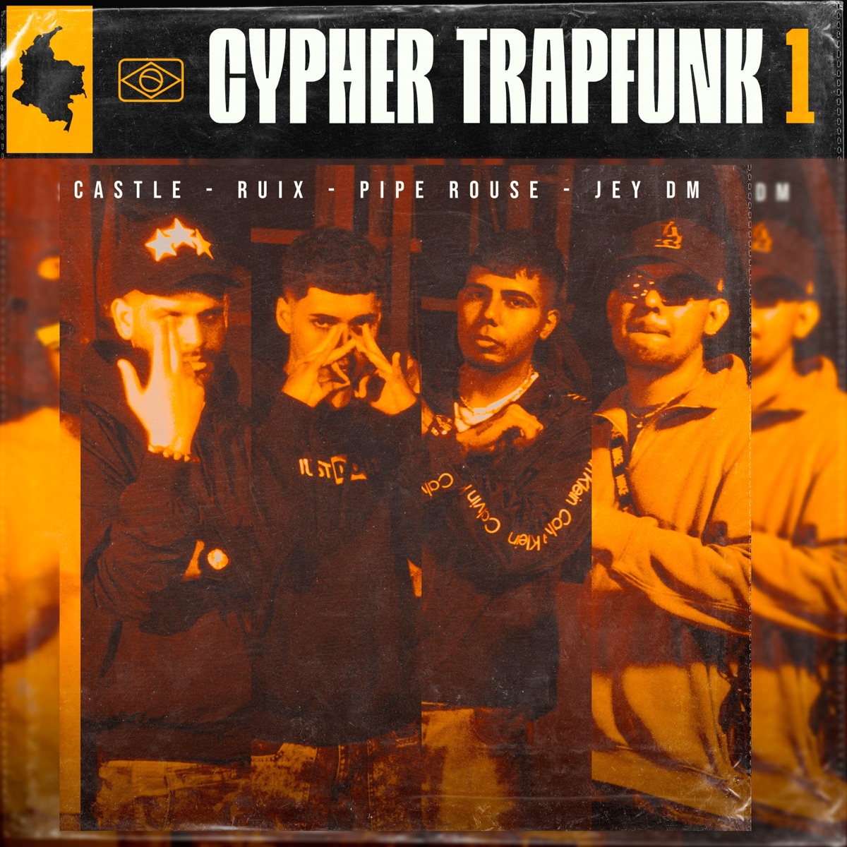Cypher TrapFunk 1 (feat. Say & Jey Dm) - Single by Pipe Rouse, Ruix, Castle & Hank R. album cover