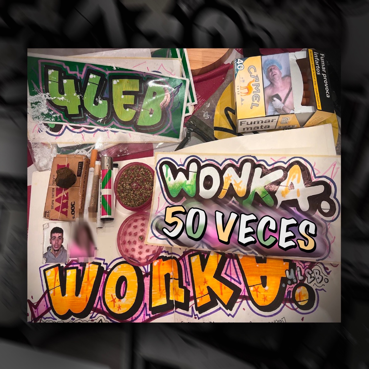 50 Veces - Single by Wonka 4leb album cover