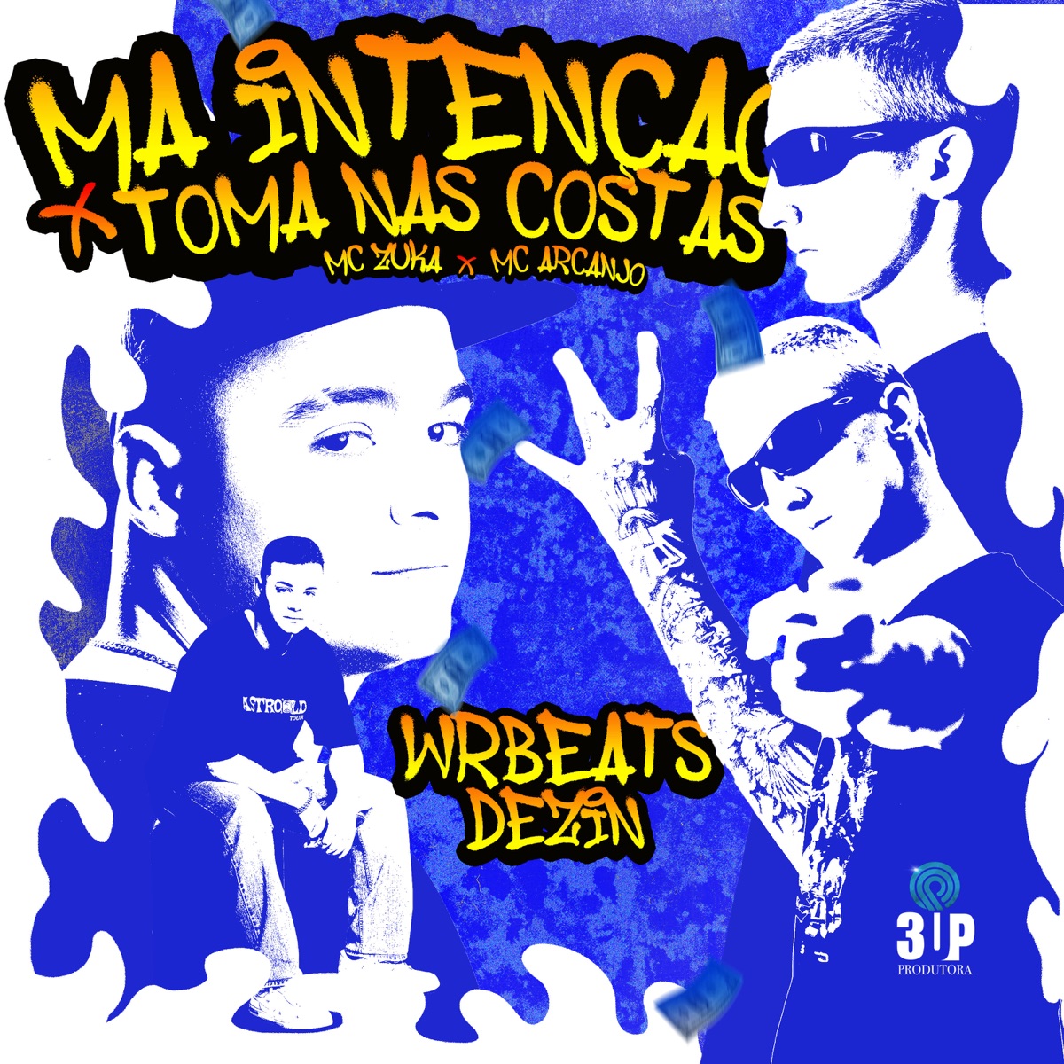 Má Intenção X Toma nas Costas - Single by wrbeats, DJ DeZiN & MC ARCANJO album cover