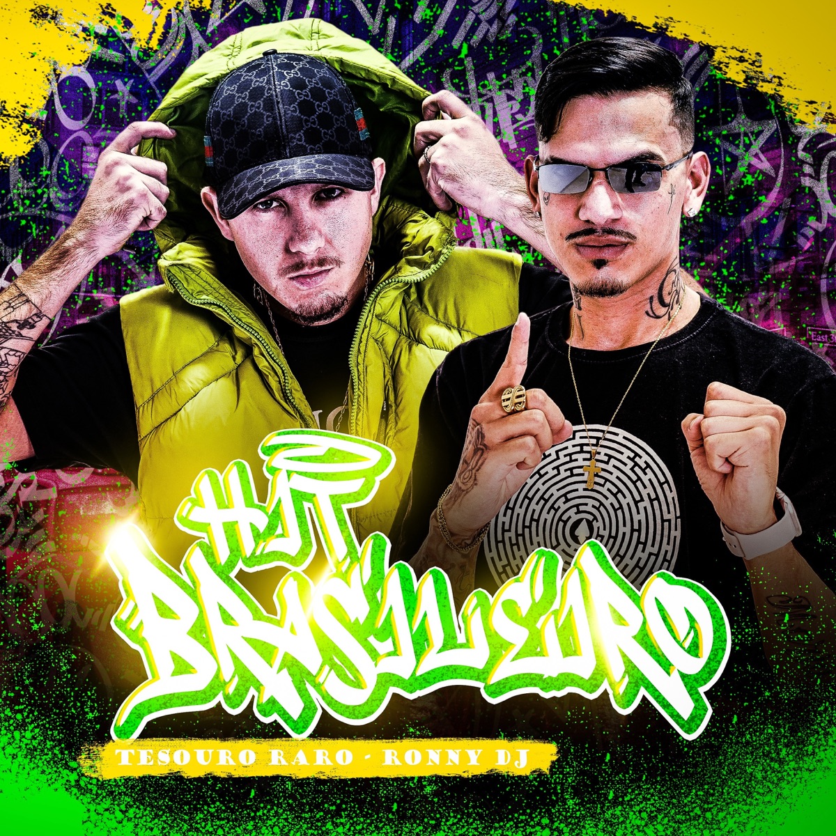 Hit Brasileiro - Single by RONNY DJ & TESOURO RARO album cover