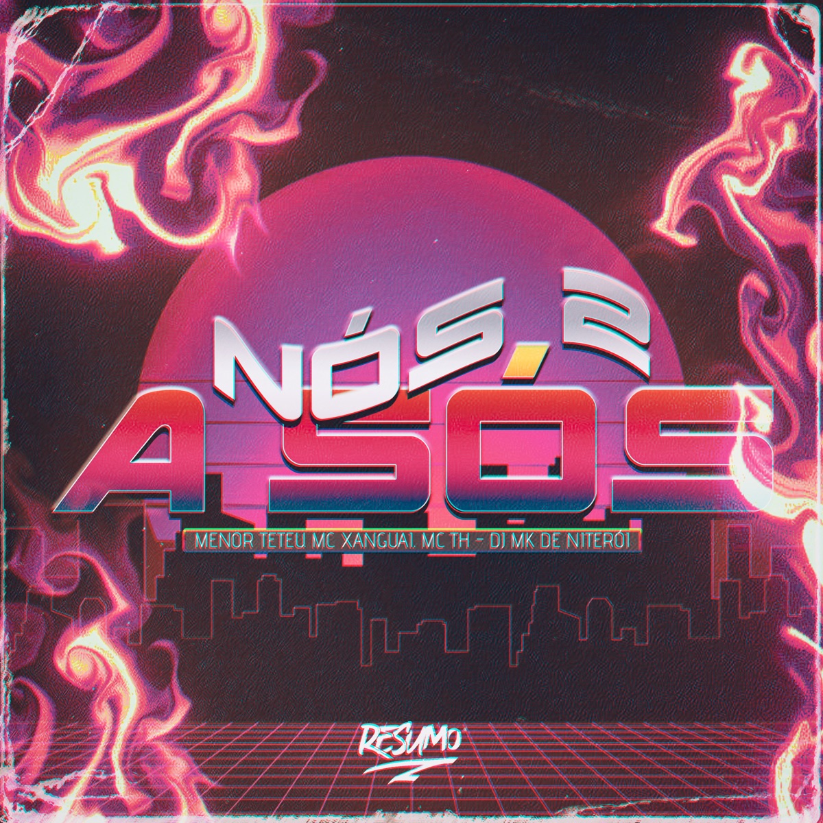 Nós 2 a Sós (feat. Menor Teteu) - Single by Mc Th, MC Xangai & DJ MK de NITEROI album cover