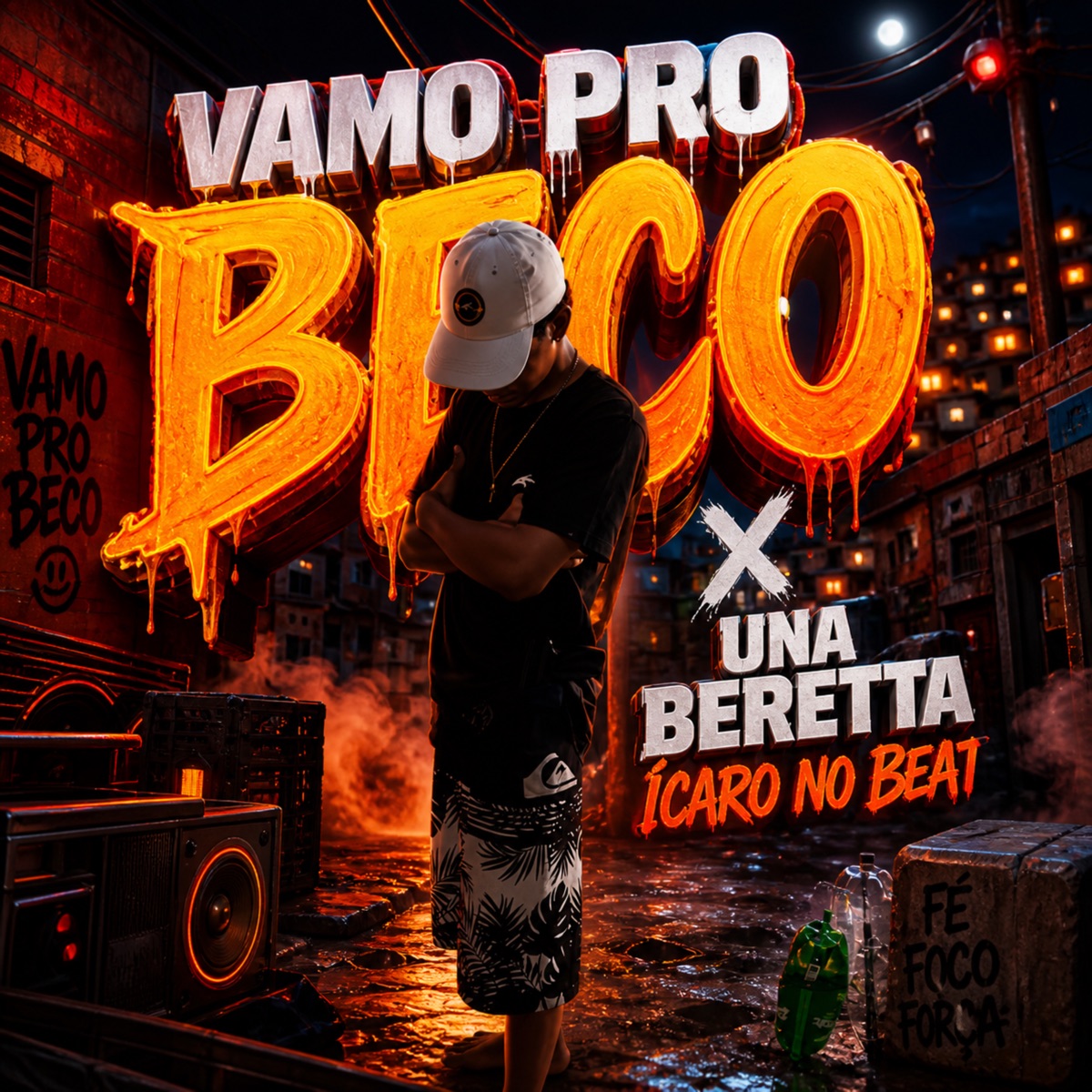 Vamo Pro Beco, Una Beretta - Single by Icaro No Beat, Mc Lysa & Bally Produtora album cover
