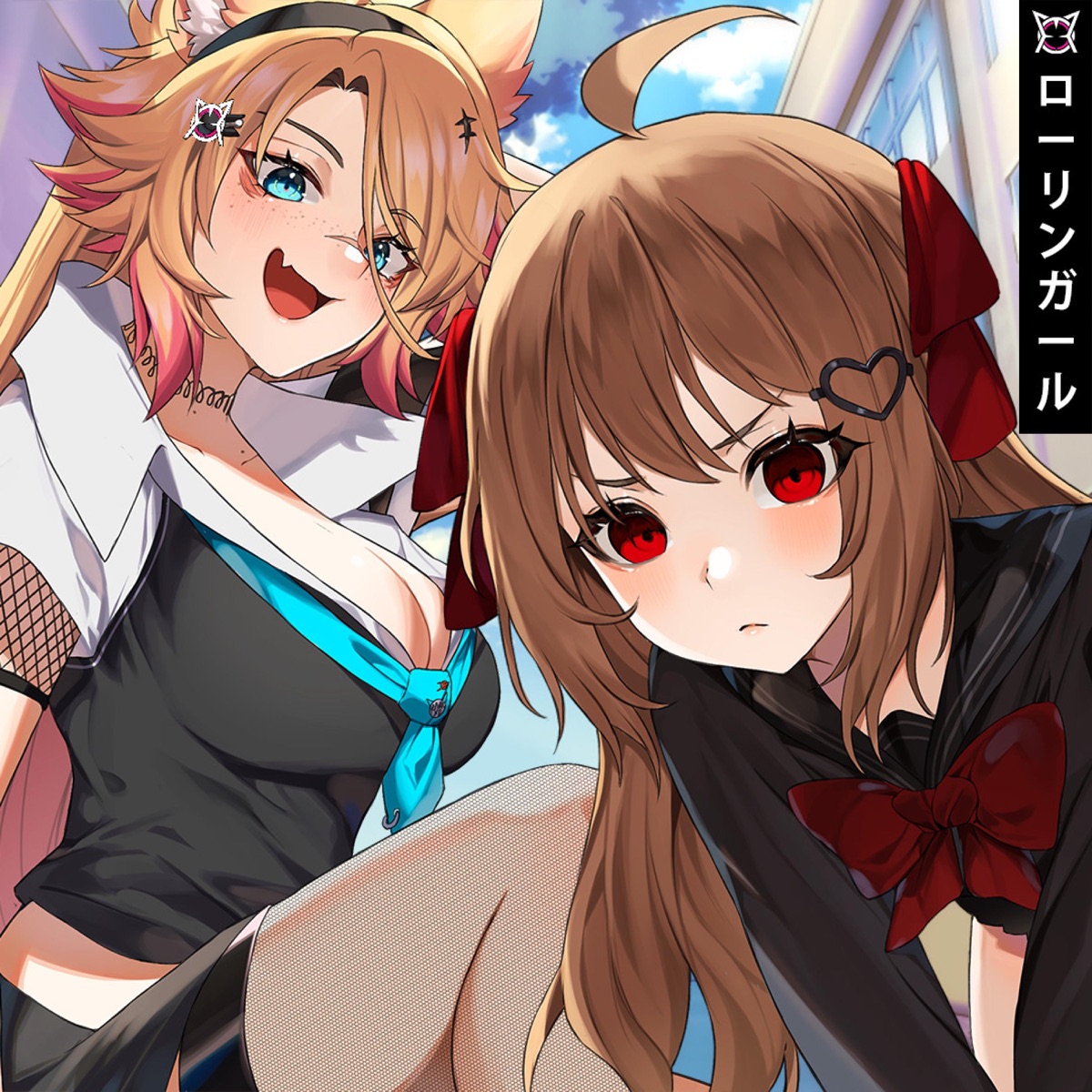 ROLLING GIRL (ローリンガール) (feat. Evil Neuro) - Single by OBKATIEKAT album cover