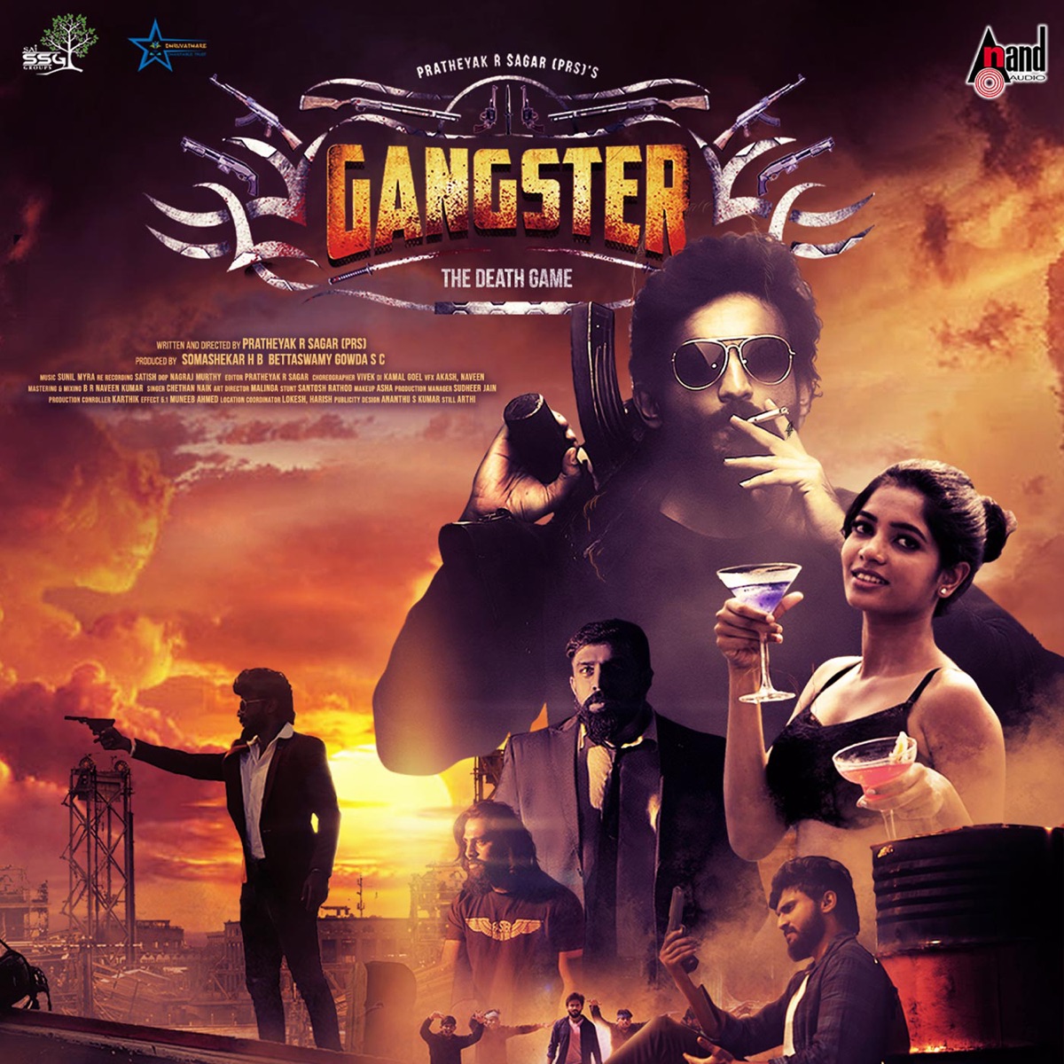 Gangster - Single by Sunil Myra & Chethan Naik album cover