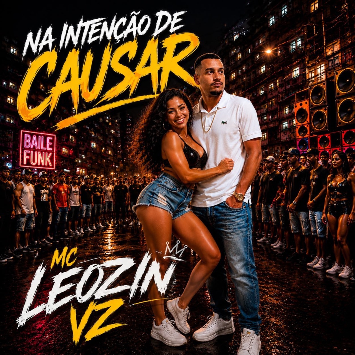 Na Intenção de Causar - Single by Mc leozin vz album cover