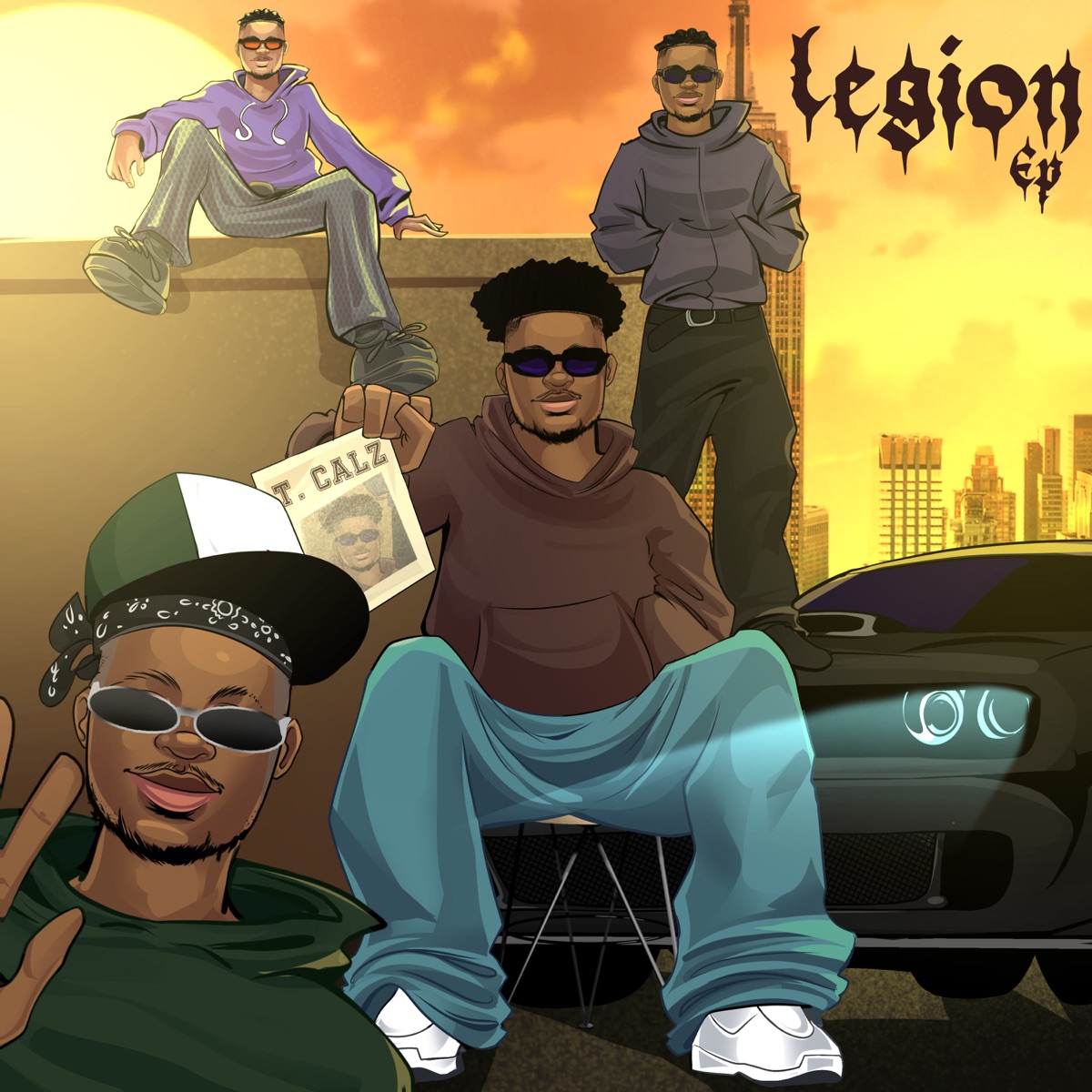 Legion - EP by T.Calz album cover