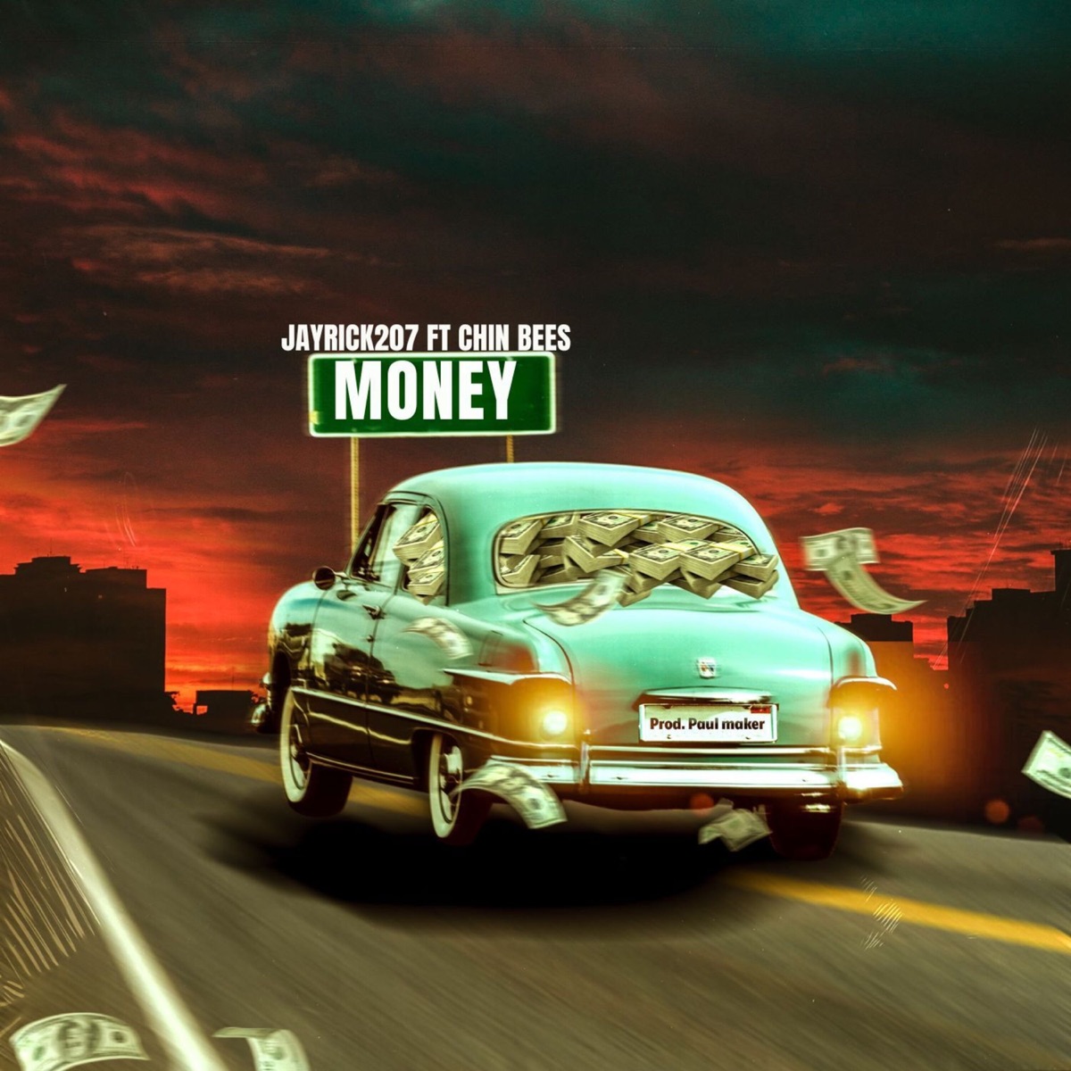 Money (feat. Chin Bees) - Single by JAYRICK207 album cover