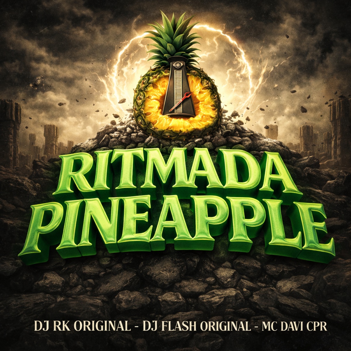 Ritmada PineApple - Single by DJ RK Original, DJ FLASH ORIGINAL & Mc Davi Cpr album cover