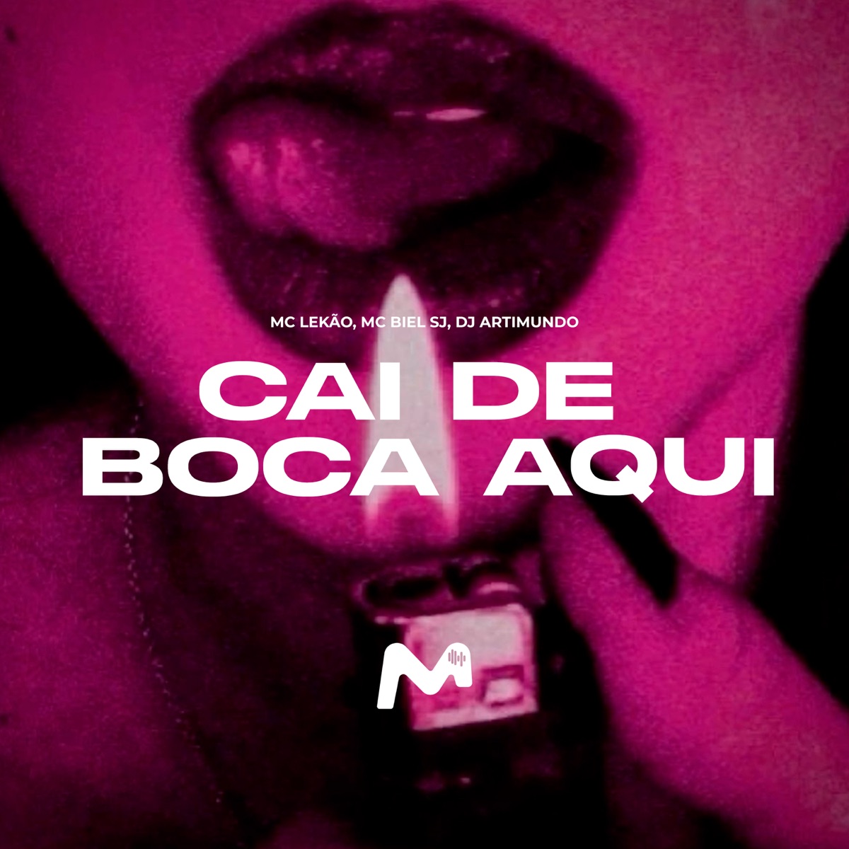 CAI DE BOCA AQUI - Single by DJ ARTIMUNDO, Mc Lekão & MC BIEL SJ album cover