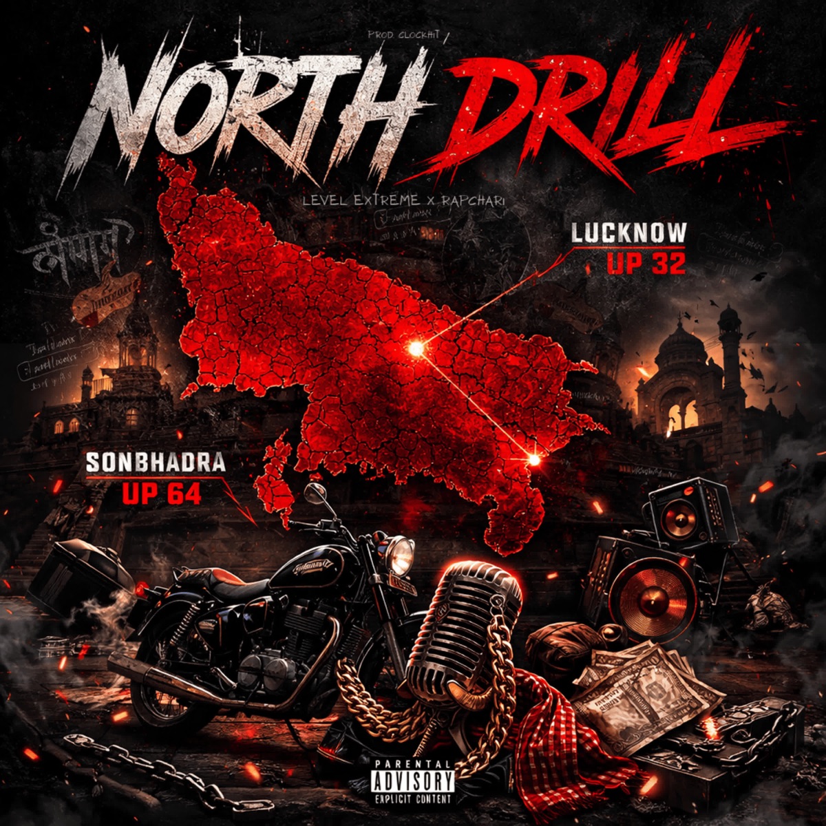 North Drill (feat. Rapchari) - Single by Level EXTREME album cover