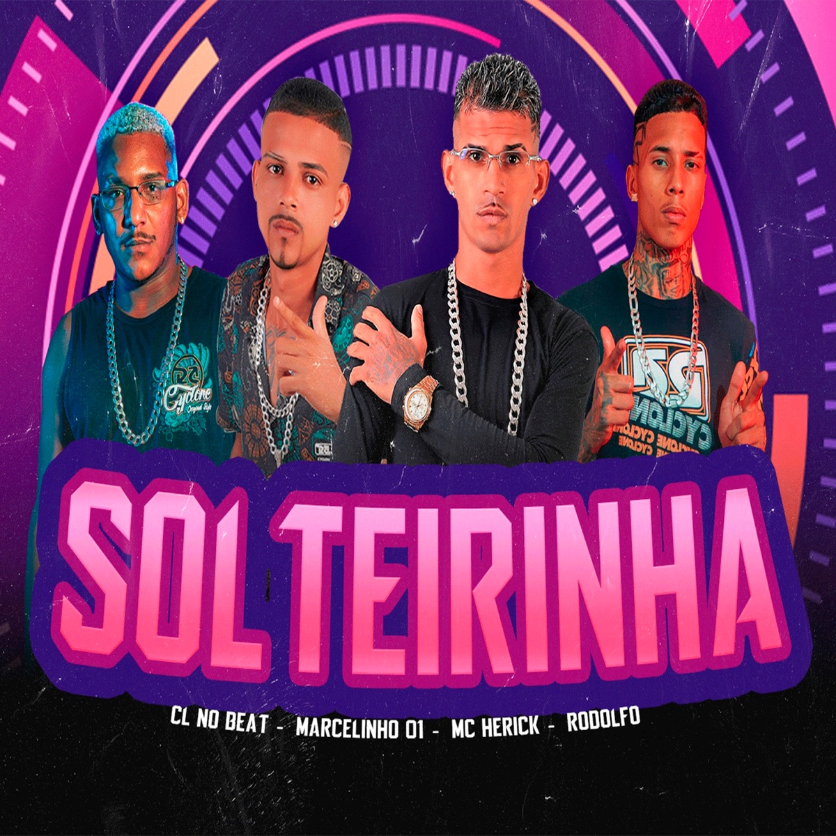 Solteirinha (feat. Rodolfo) - Single by cl no beat, mc herick & MARCELINHO 01 album cover
