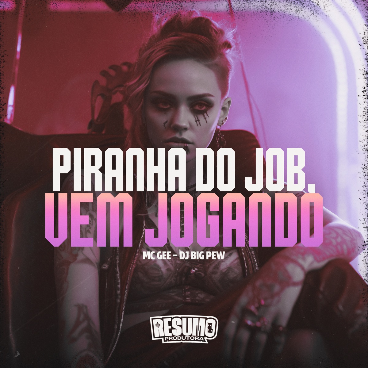 Piranha do Job Vem Jogando - Single by DJ BIG PEW & Mc Gee album cover