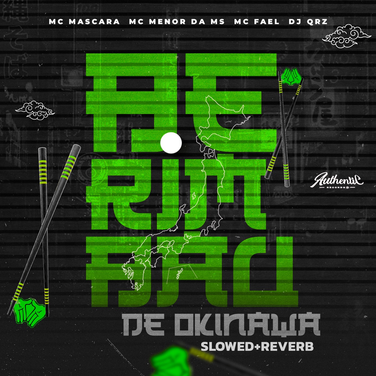Berimbau de Okinawa (Slowed + Reverb) [feat. Mc Menor Da Ms, MC FAEL & Mc Mascara] - Single by DJ QRZ album cover