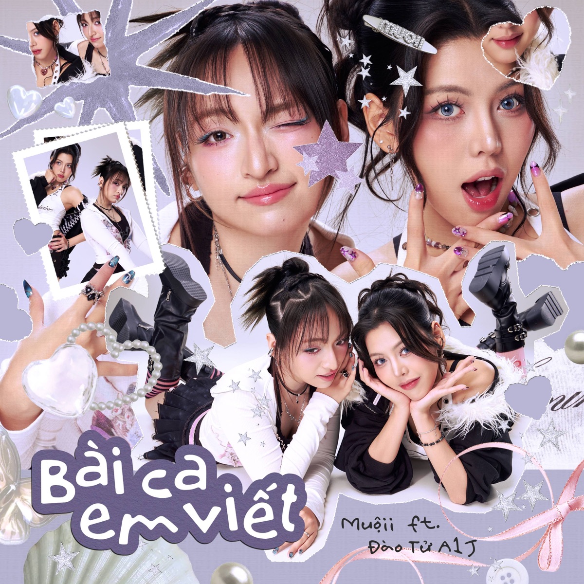 Bài Ca Em Viết (feat. 桃子A1J) - Single by Muộii, L'espace & Diiton album cover