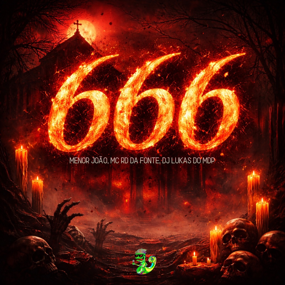 666 - Single by Mc rd da fonte, Guina G3H & Menor João album cover