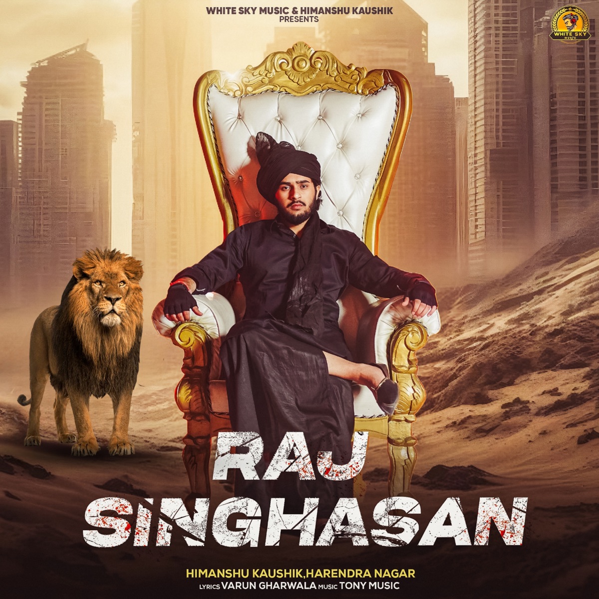 Raj Singhasan - Single by Himanshu Kaushik & Harendra Nagar album cover