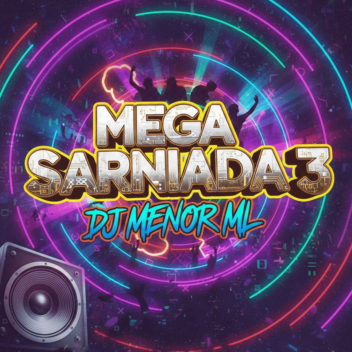 Mega Sarniada 3 - Single by DJ MENOR ML album cover