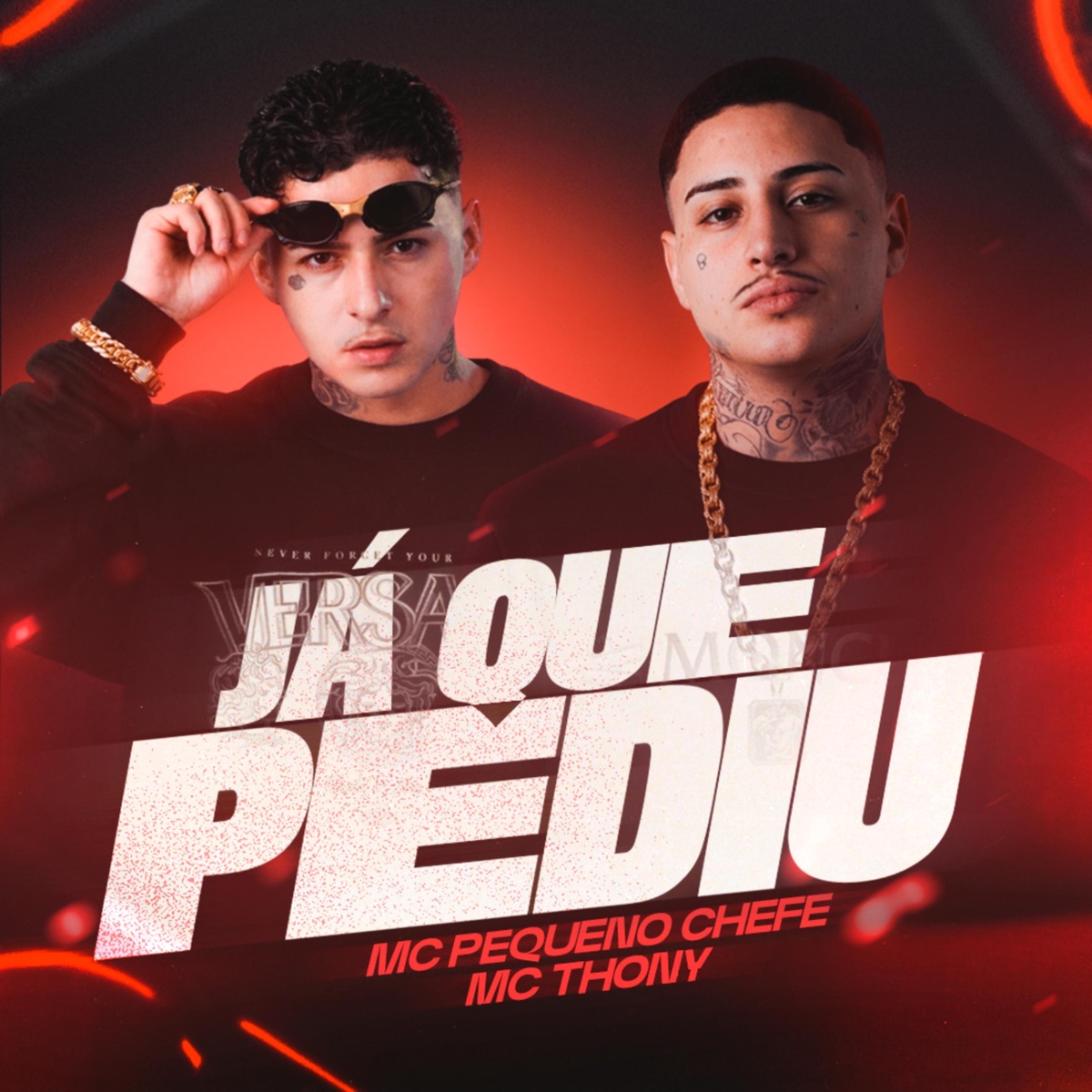Já Que Pediu - Single by Mc Pequeno Chefe, Mc Thony, barthdeverdade & Felipinho da VK album cover