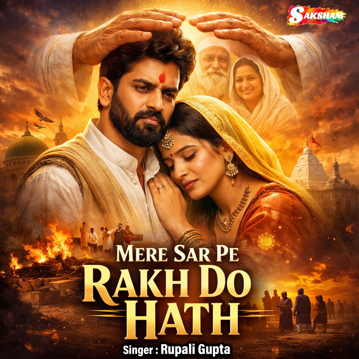 Mere Sar Pe Rakh Do Hath - Single by Rupali Gupta album cover