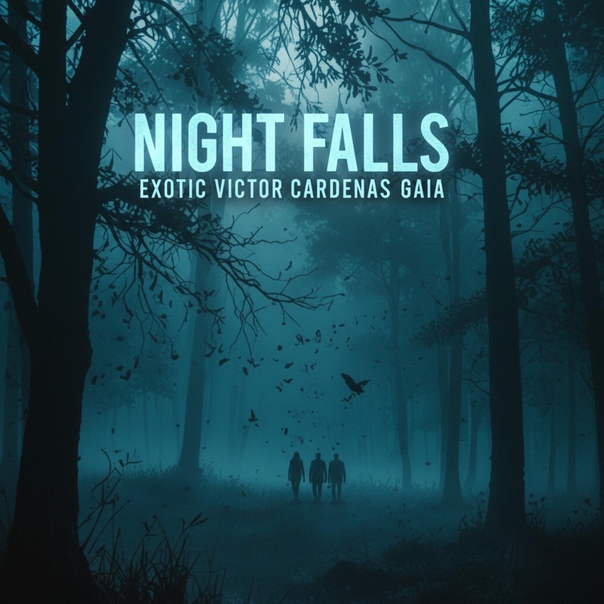 Night Falls - Single by EXOTIC, Victor Cardenas & Gaia Music album cover