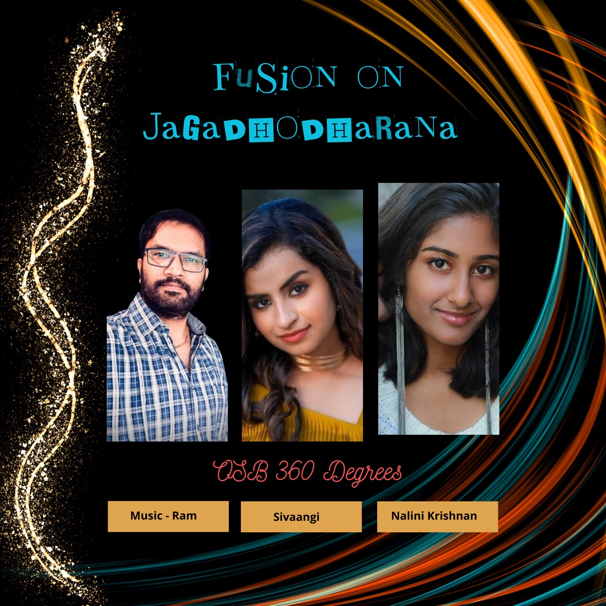 Fusion on Jagadhodharana (feat. sivaangi & Nalini Krishnan) - Single by Raghuraman K. L. album cover
