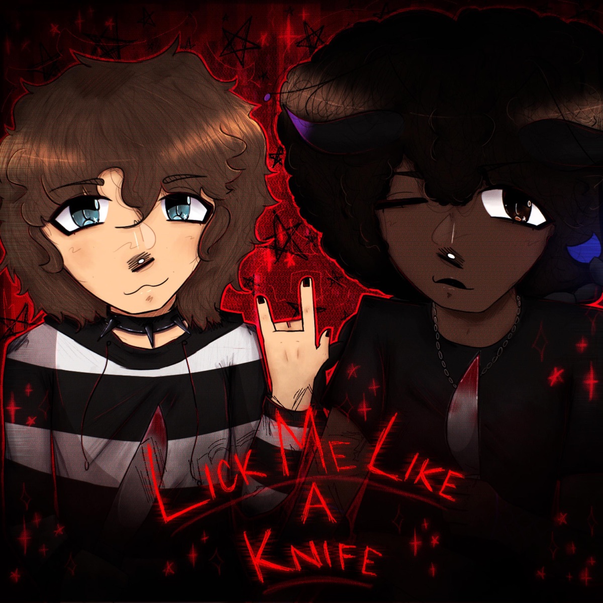 Lick me Like a Knife (feat. reiu) - Single by JCB album cover