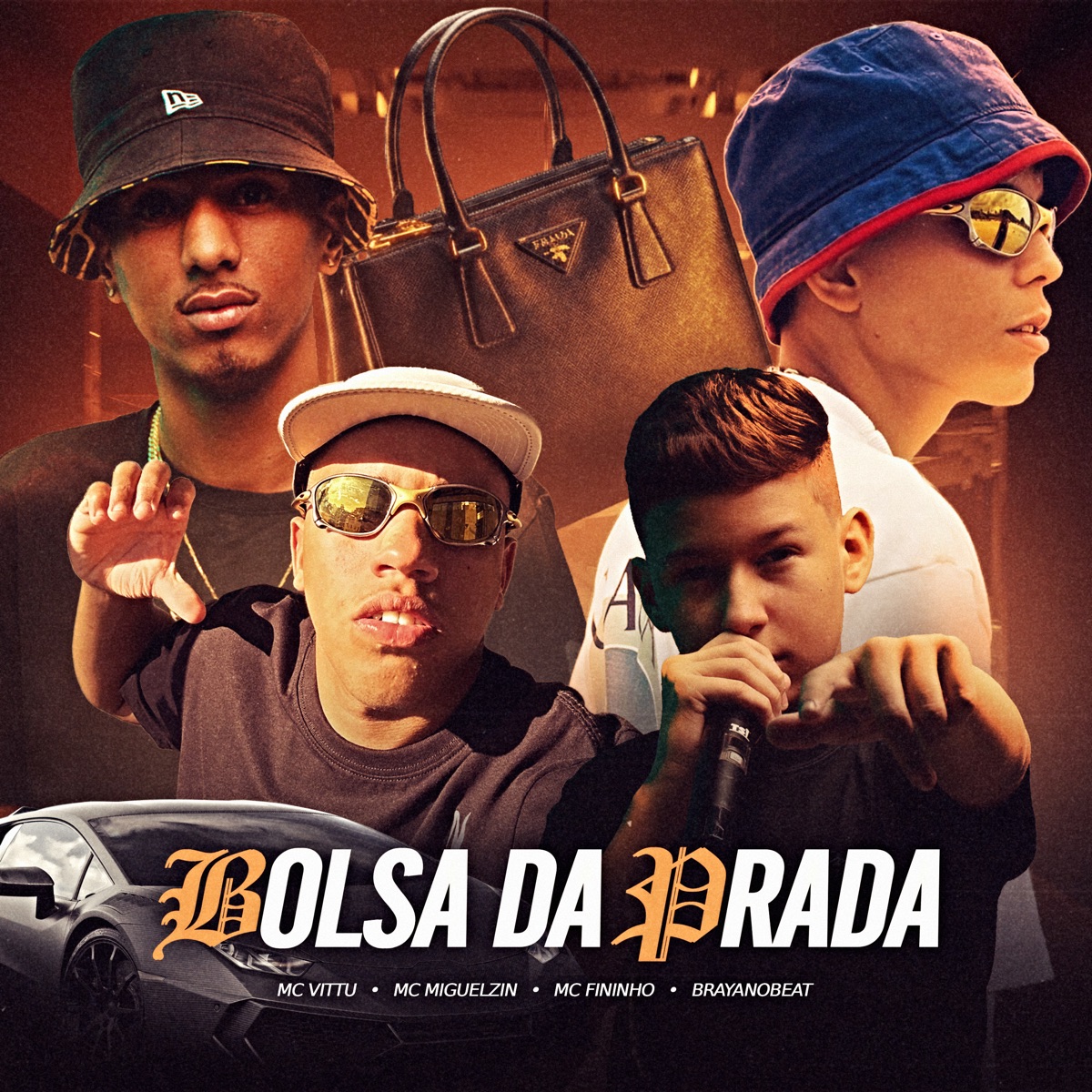 Bolsa da Prada - Single by MC VITTU, Mc Miguelzin, Mc fininho & BrayanoBeat album cover