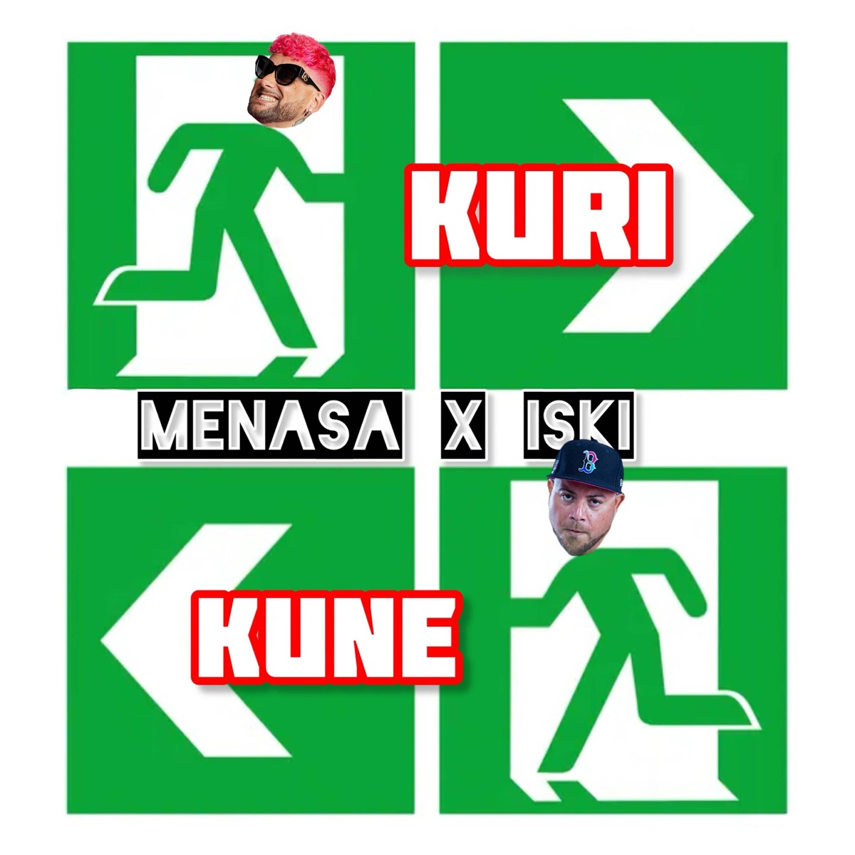 Kuri Kune - Single by menasa album cover