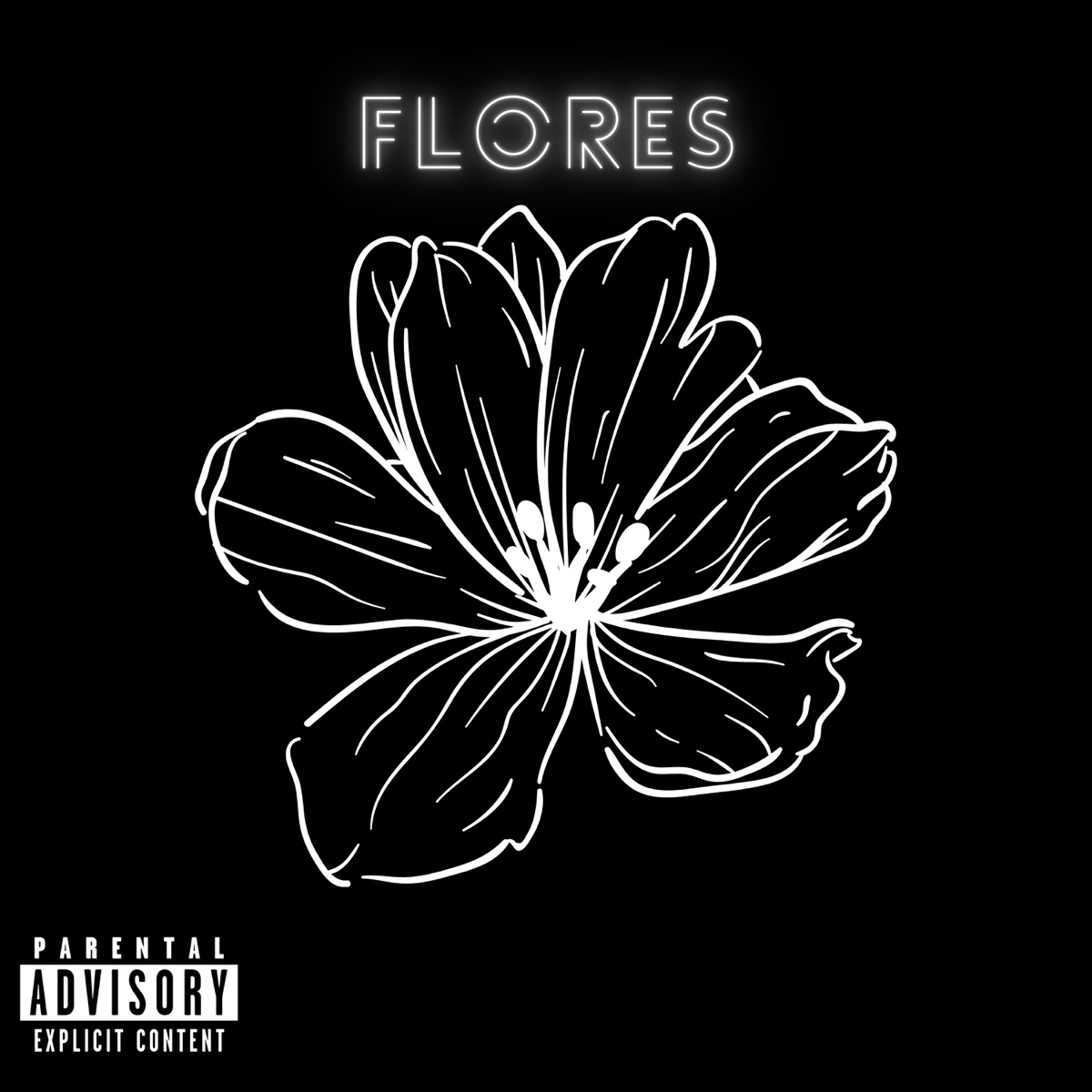 Flores (feat. RealSanttos) - Single by Lucas denzel, CH DA TRAP & mxcedo021 album cover