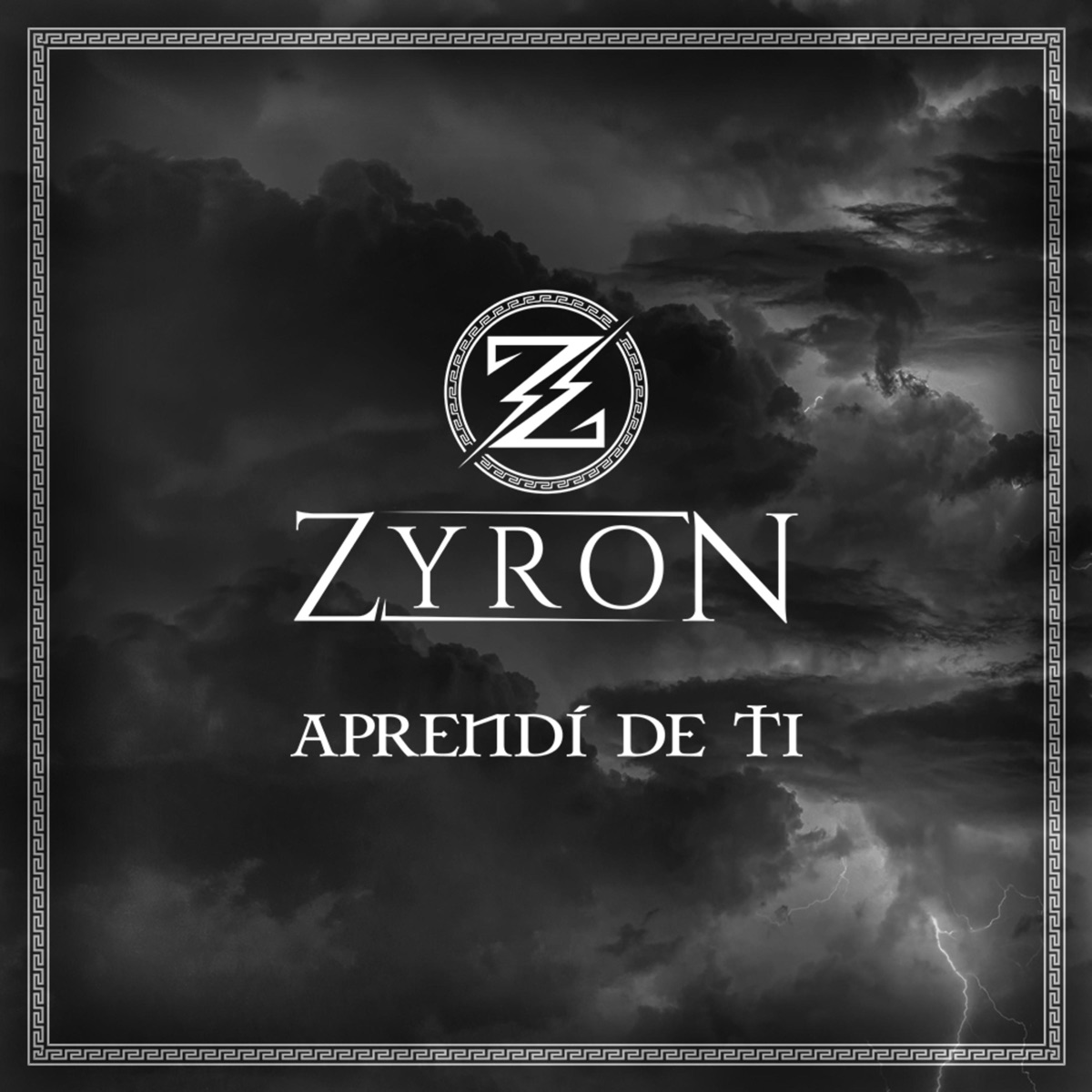 Aprendí de Ti - Single by Zyron album cover