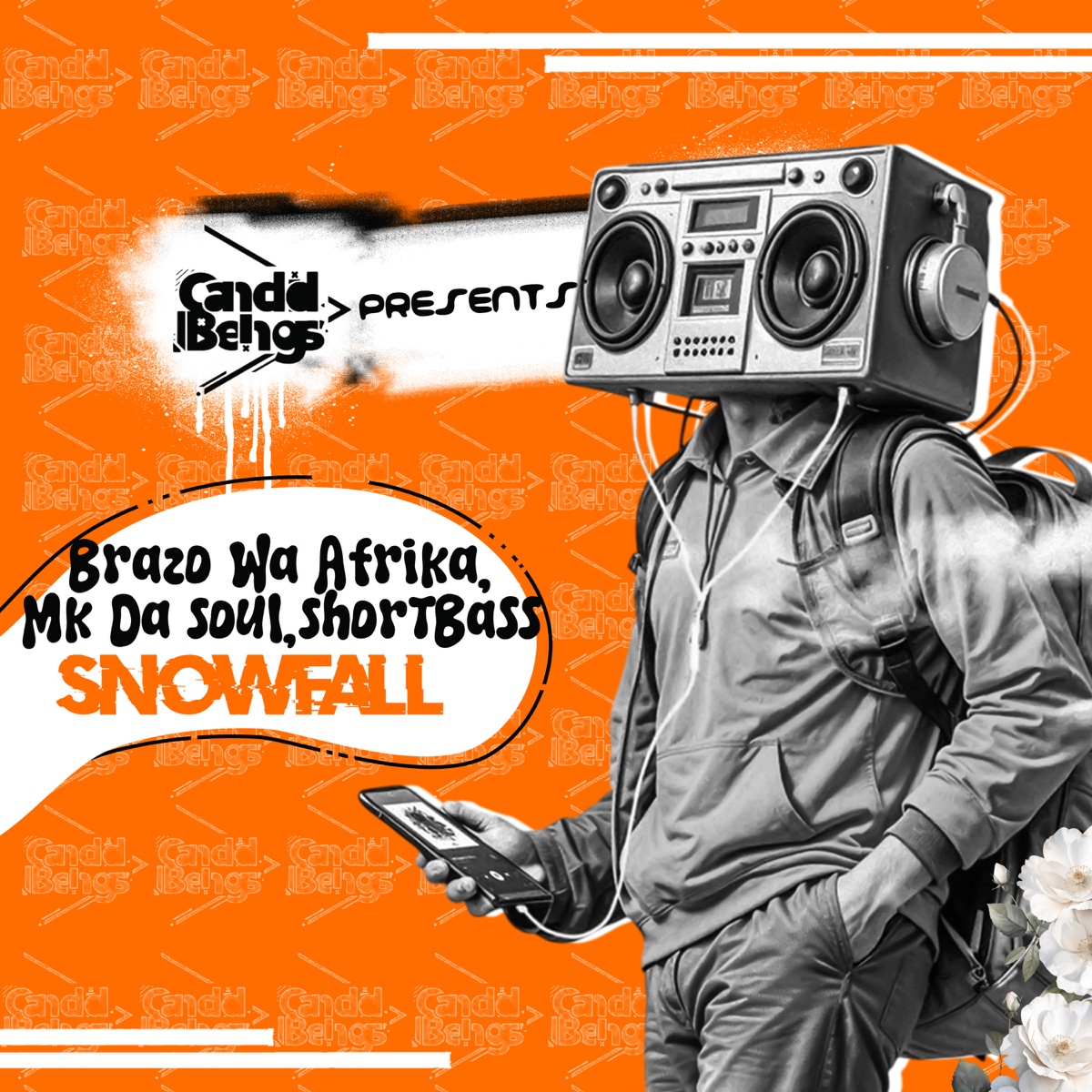 SnowFall - Single by Brazo Wa Afrika, Mk Da Soul & Shortbass album cover