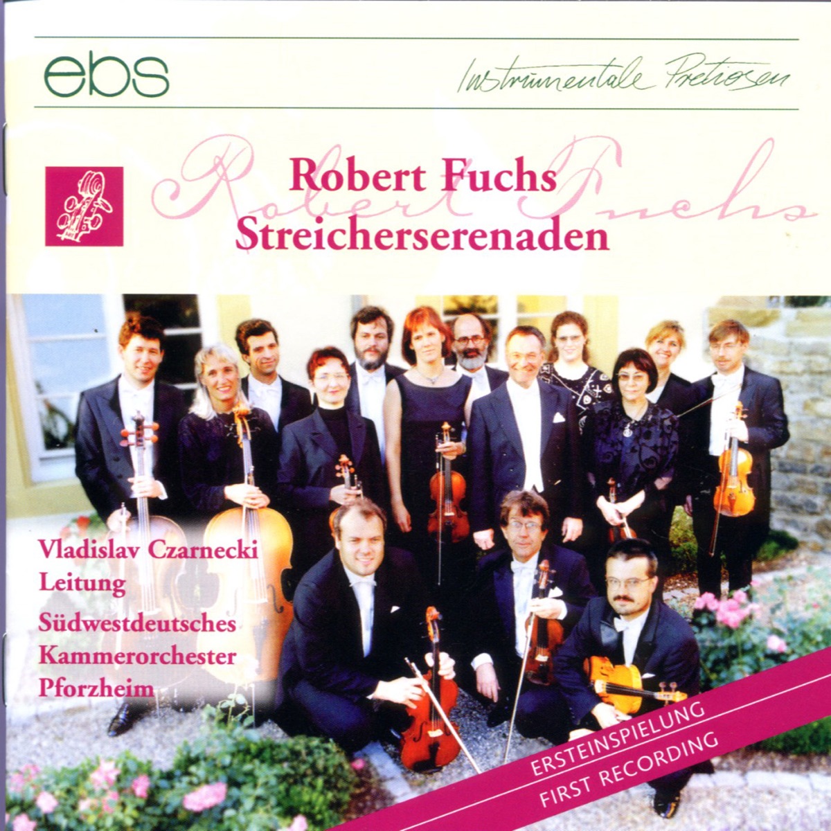 Robert Fuchs: Serenades for Strings by Vladislav Czarnecki & Südwestdeutsches Kammerorchester Pforzheim album cover