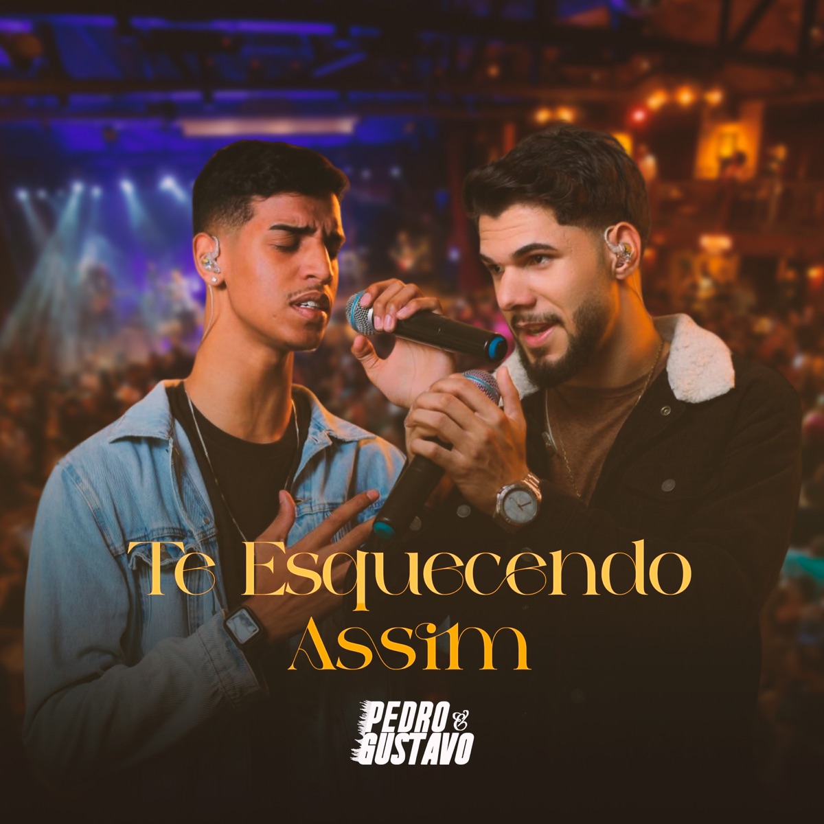 Te Esquecendo Assim (Ao Vivo) - Single by Pedro & Gustavo album cover