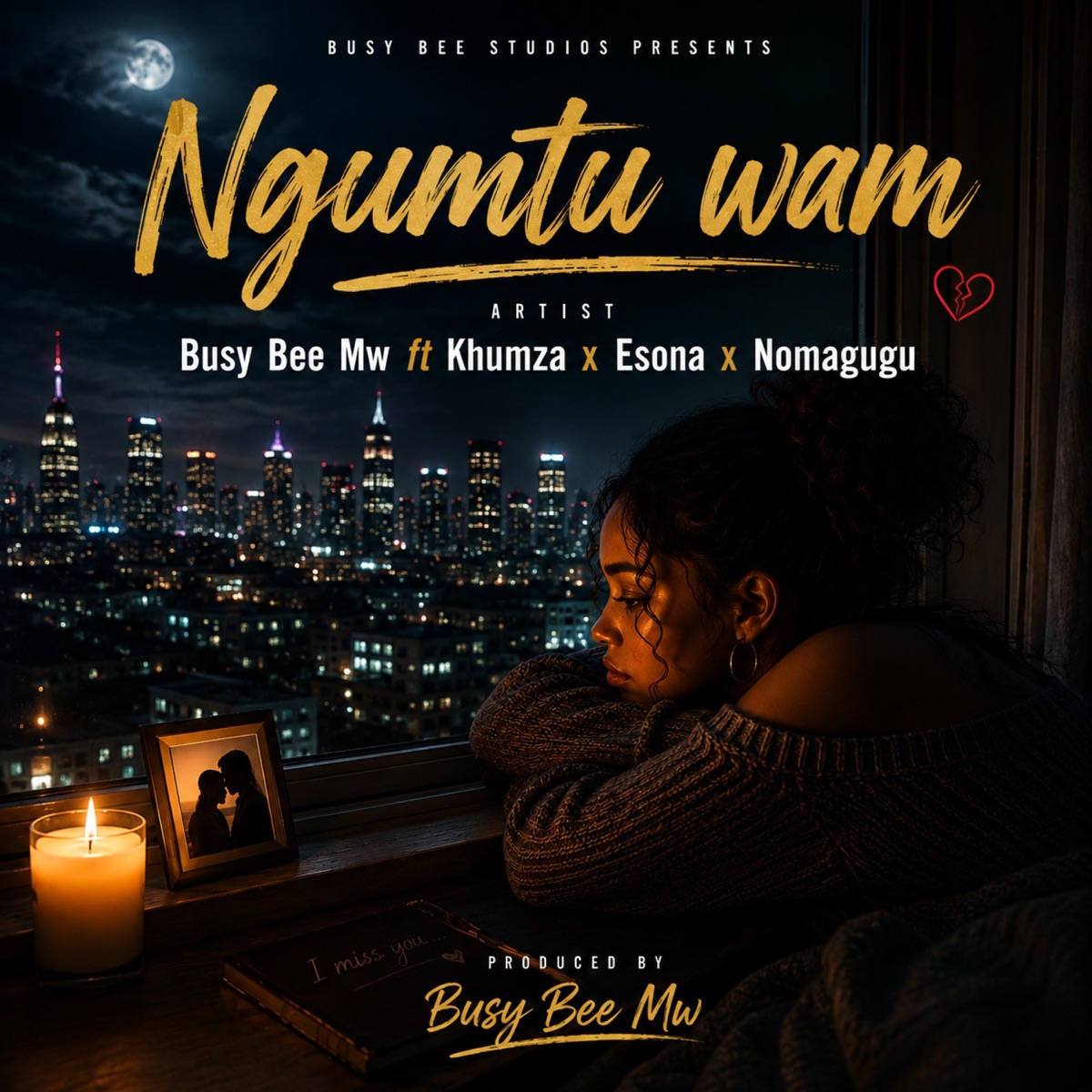 Ngumtu wam (feat. Esona, Nomagugu & Khumza) - Single by Busy Bee MW album cover