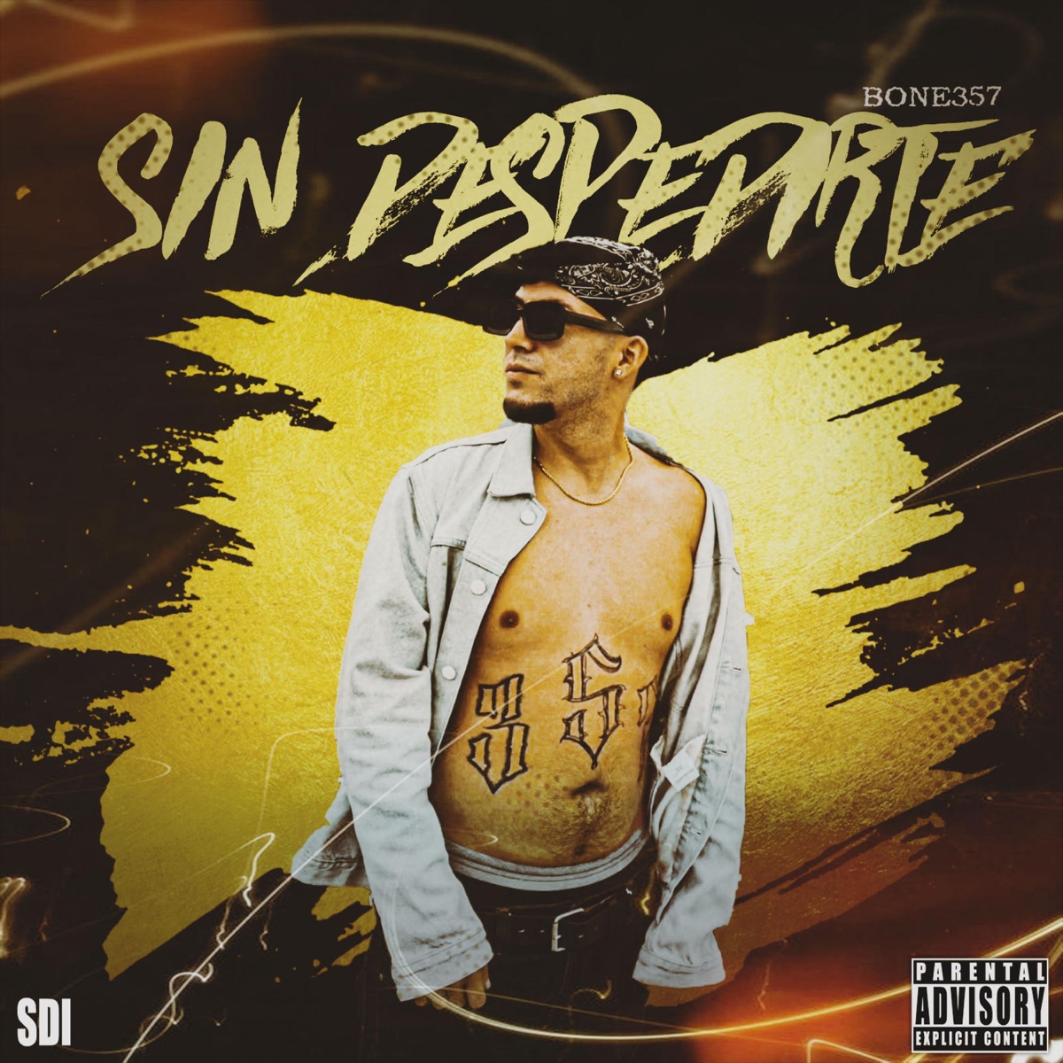 Sin Despedirte - Single by Bone357 album cover