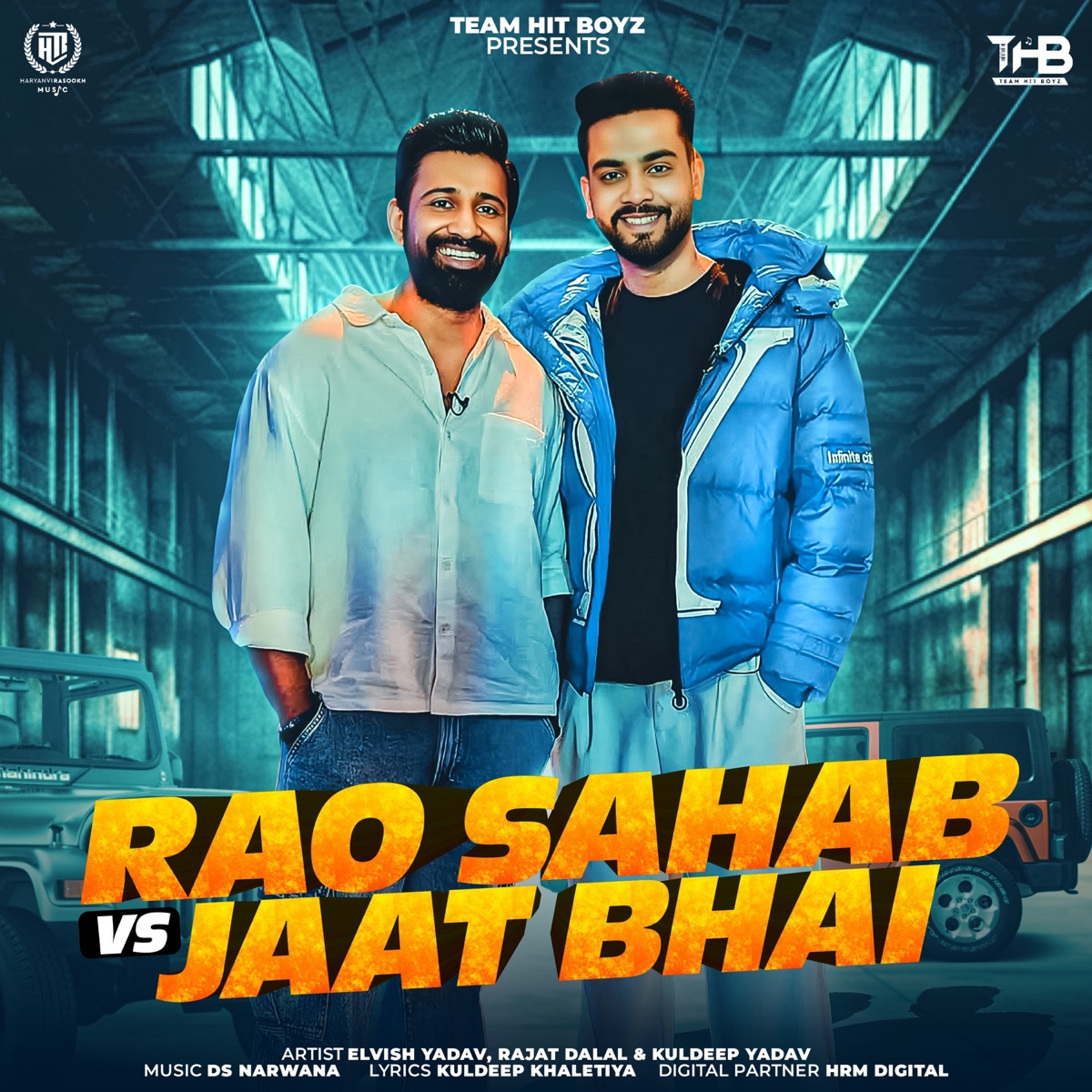 Rao Sahab vs Jaat Bhai - Single by Elvish Yadav, Kuldeep Yadav & Rajat Dalal album cover