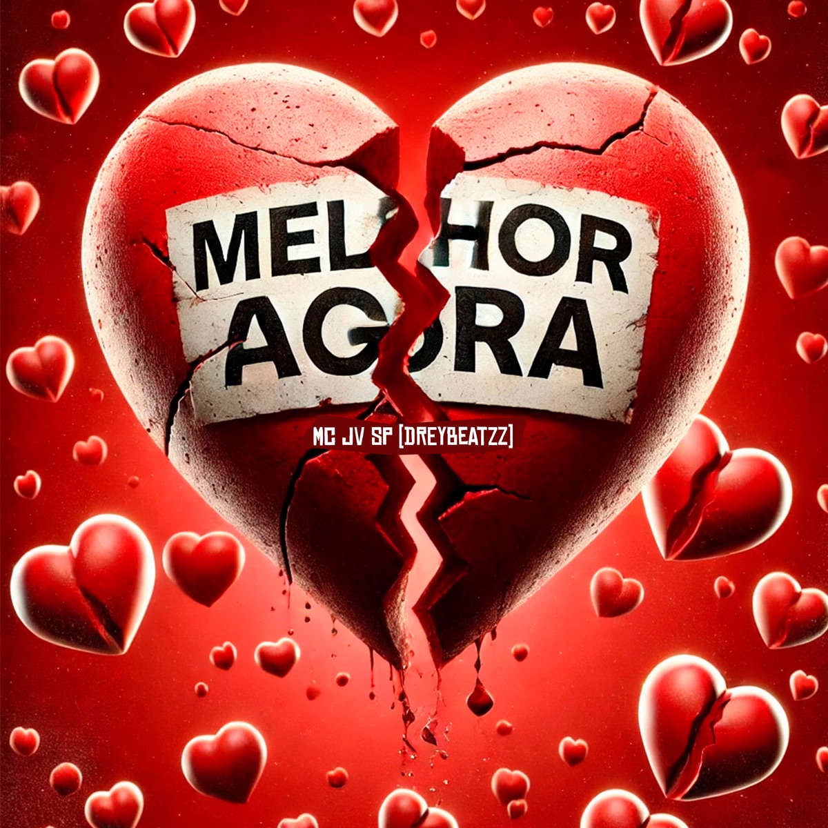 Melhor Agora - Single by MC JV SP album cover